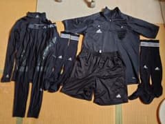 夏冬OK adidas アディダス サッカー 審判 レフリーウェア 上下セットのサムネイル