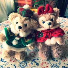 専用出品 2012 クリスマス ダッフィandシェリーメイのサムネイル