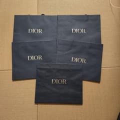 Diorメンズ ショッパー 5枚セットのサムネイル