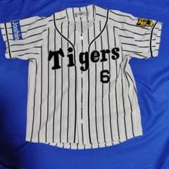 阪神タイガース レプリカユニフォーム 背番号6金本 - メルカリ