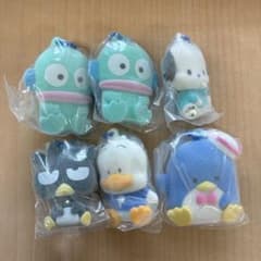 【まとめ売り】サンリオ　はぴだんぶい　ふわわフロッキーマスコット2のサムネイル
