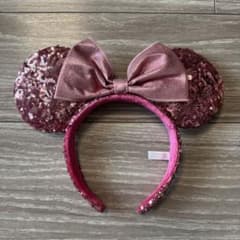 Thumbnail of ディズニー ミニー カチューシャ スパンコール ピンク