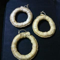 藁の鍋敷き ３個セットのサムネイル