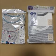 BABIESRUS ロンパース肌着 3枚セット 80cmのサムネイル
