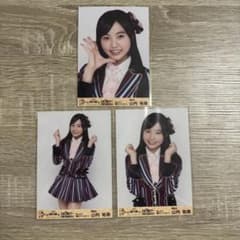 HKT48 山内祐奈 生写真 3枚セットのサムネイル