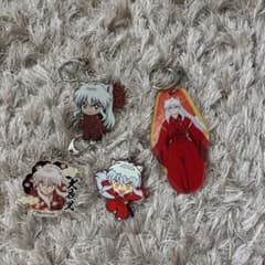 犬夜叉 アクリルスタンドキーホルダー AB2個セット 犬夜叉アニメの軌跡展》 アクリルスタンドキーホルダー 2個セット