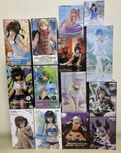 美少女フィギュアまとめ売り（33体）セット ホロライブ・ToLOVEる等 美少女プライズフィギュアセット ヒロアカ ホロライブ ToLOVEる 14点