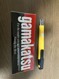 がまかつシール一枚のサムネイル