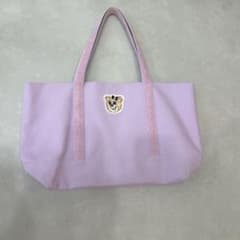 希少】フェイラー オールドテディ トートバッグ LLペールパープル