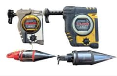 タジマ 墨出し器用下げ振り2個 糸巻300 450 セットのサムネイル