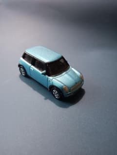 トミカミニカー ミニクーパー メタリックブルー - メルカリ