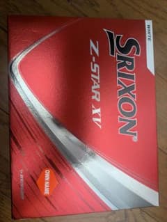 Srixon Z-STAR XV ホワイト 24球 2ダース印字ありのサムネイル