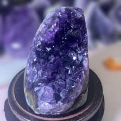 極上】ウルグアイアメジストクラスター原石（幸運水晶）天然紫水晶 A