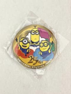 USJ 25周年 ミニオン 缶バッジ