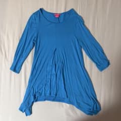 sunny leigh チュニック ブルー Sのサムネイル