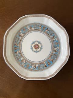 WEDGWOOD フロレンティーン ターコイズ スクエアプレート - メルカリ