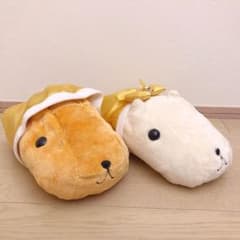 카피바라 씨 DX 봉제 인형 세트 화이트 씨