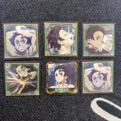 Demon slayer Tanjirō Kamado Set of 6 stickers