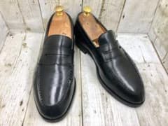 チャーチ Uチップ ローファー 24cm 革靴 ビジネス 男 ドレス レザー 黒のサムネイル