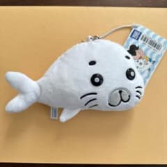ゴマちゃん　パスケース　リール付きのサムネイル