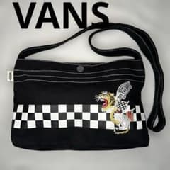 VANS ショルダーバッグ チェッカーフラッグ 刺繍 タイガーのサムネイル