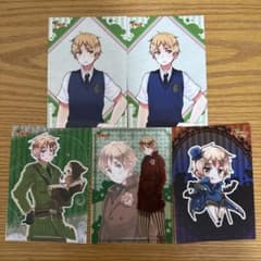 ヘタリア イギリス 原作絵 ブロマイド 日丸屋秀和 5点セット - メルカリ
