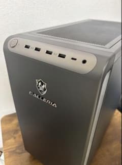 オークションに変更 ※5万円減で開始GALLERIA ゲーミングPC セットのサムネイル