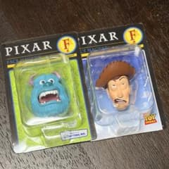 PIXAR ピクサー　くじ　フェイスマグネット　ウッディ　サリーのサムネイル