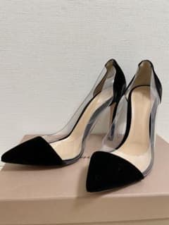 Black Plexi Velluto Pumps Size: EU 39.5のサムネイル