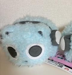 ブルーハムハム ふんわりねそべりぬいぐるみ 約15㎝　(プライス非売品)