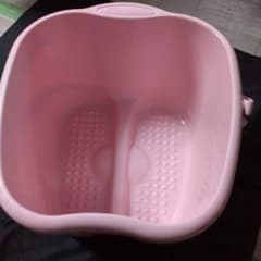 フットバス 足湯器 ピンクのサムネイル