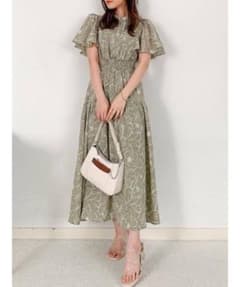 dazzlin❀バックリボンプリントワンピースのサムネイル