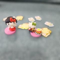 ハローキティ チョコエッグ 昭和風 ちびまる子ちゃん　キャンプ　ソロキャンのサムネイル