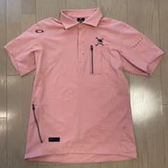 OAKLEY オークリー ゴルフ スカル 半袖ポロシャツ ピンク L - メルカリ