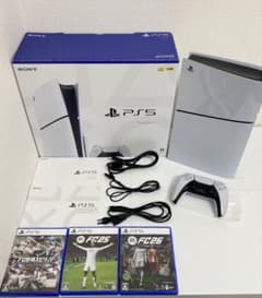 PS5 CFI-2000 A01 ディスクドライブ搭載 ＋ ソフト3点 fc26 - メルカリ