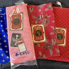 大東紡 本モスリン 反物 3点セット　昭和レトロ ハンドメイド素材のサムネイル