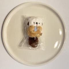 にこやまポッケ　ぷかぷかラッコのぬいぐるみ　水色　ガチャのサムネイル