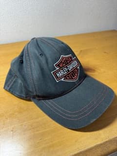Harley-Davidson ハーレーダビッドソン キャップ 刺繍ロゴ　S/Mのサムネイル