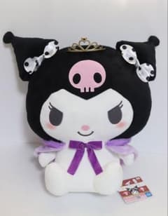 新品タグ付き♡クロミ HBD Kuromi 超BIGぬいぐるみのサムネイル