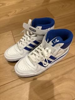 adidas スニーカー ホワイト ブルーのサムネイル