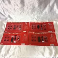 未開封・非売品 ダイドー フェラーリ ミニカーキット 4点セット 京商 1
