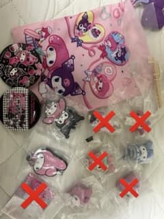 サンリオ マイメロディ ガチャガチャ まとめ売り7点セットのサムネイル