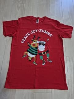 ZUMBA Tシャツ レッド M/L(正規品)のサムネイル