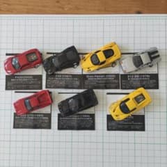 フェラーリの模型一式とカタログのセットになります フェラーリ ミニチュアカー 7種セット 1/72スケール - メルカリ