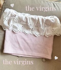 the virgins ribbon eyelet bare topトップスのサムネイル