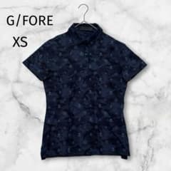 ジーフォア　G/FORE 半袖ポロシャツ　ネイビー　スカル　総柄　XS ジーフォア G/FORE 半袖ポロシャツ ネイビー スカル 総柄 XS - メルカリ