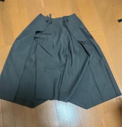 イッセイミヤケ　132.5 グレー　袴パンツ　サルエルパンツのサムネイル