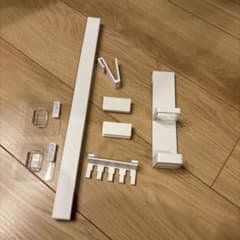 フィルムフック電動歯ブラシ＆歯磨き用品収納セット タワーのサムネイル