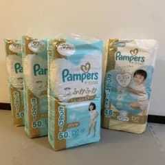Pampers 肌へのいちばん　パンツ　ビッグXL ４袋（196枚）のサムネイル