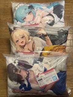 一番くじ 勝利の女神 ニケ D賞 ビジュアル クッション 3種＋おまけ